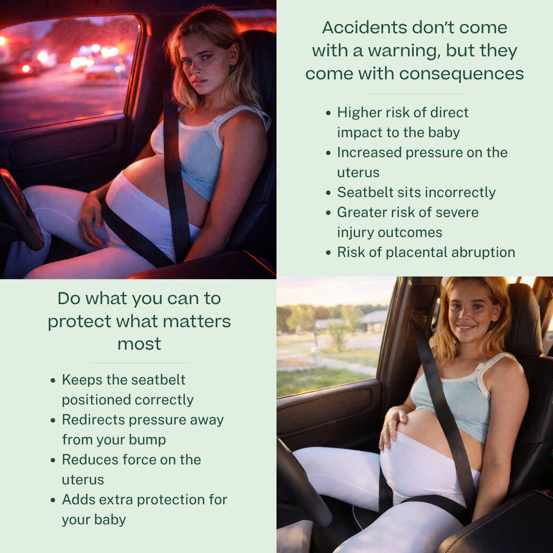 Tummy Shield® - The only crash-tested pregnancy seatbelt