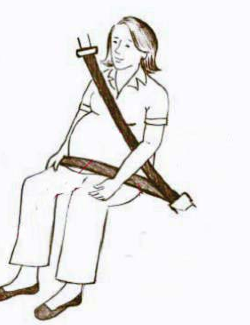 How to Wear a Seat Belt During Pregnancy